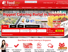 Tablet Screenshot of foodline.sg